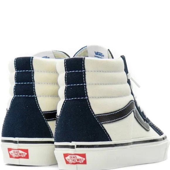 VANS SK8-HI OG Navy White Black - Picture 11 of 12